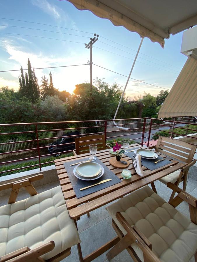 Apartamento Cozy Flat Elix Lefkandi Chalkidas Exterior foto