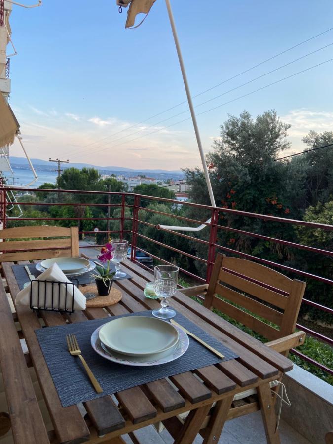 Apartamento Cozy Flat Elix Lefkandi Chalkidas Exterior foto